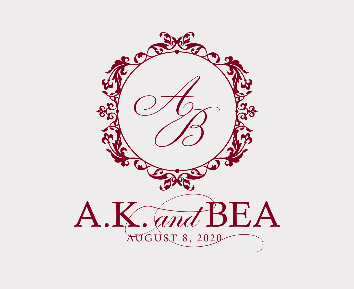 Elegant Wedding Monograms