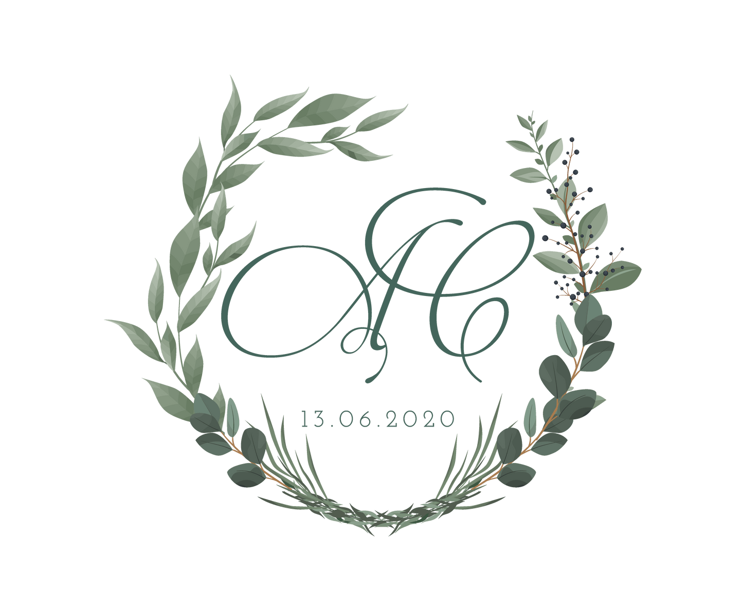 Elegant Wedding Monograms