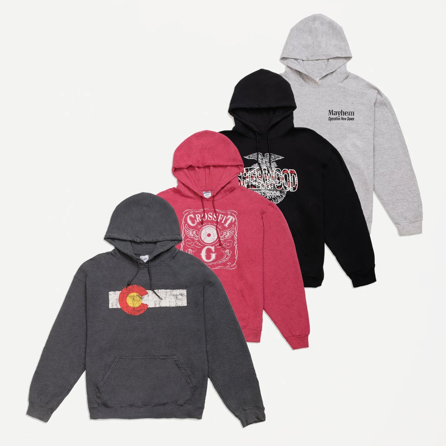 Preloved Hoodies | Set of 4