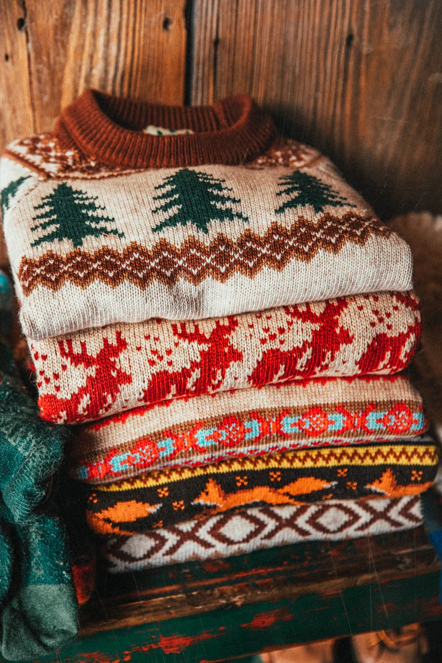 Alpine Moose Sweater